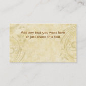 Visitekaartjes voor airdresser (Achterkant)