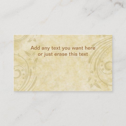 Visitekaartjes voor airdresser (Achterkant)