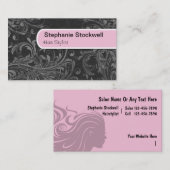 Visitekaartjes voor airdresser (Voorkant / Achterkant)