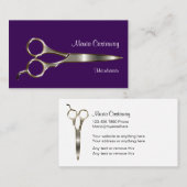 Visitekaartjes voor airdresser (Voorkant / Achterkant)