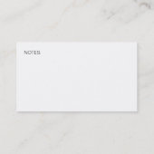 Visitekaartjes voor arbeidsbemiddeling van Classy (Achterkant)