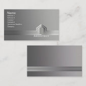 Visitekaartjes voor architect (Voorkant / Achterkant)