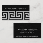 Visitekaartjes voor architect (Voorkant / Achterkant)