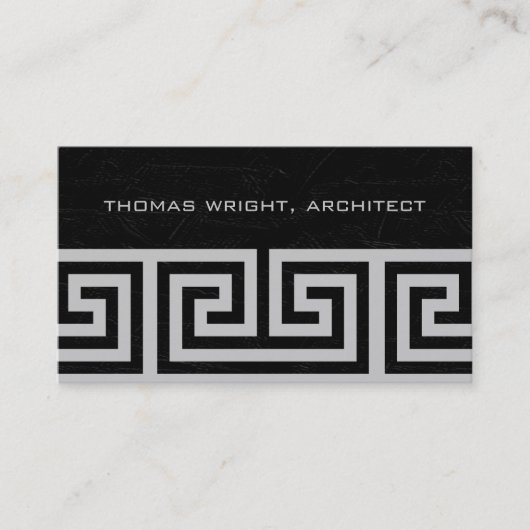 Visitekaartjes voor architect (Voorkant)