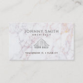 Visitekaartjes voor architect (Voorkant)