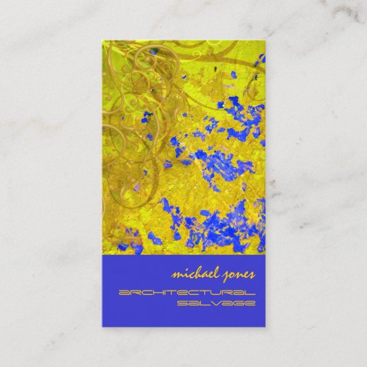 Visitekaartjes voor architecturale berging (Voorkant)