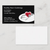 Visitekaartjes voor artsen op het gebied van medis (Voorkant / Achterkant)