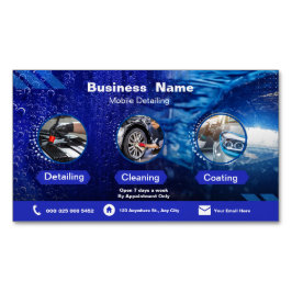 Visitekaartjes voor Auto Detailing Magnetisch Visitekaartje