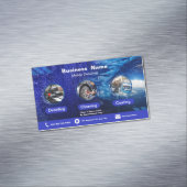Visitekaartjes voor Auto Detailing Magnetisch Visitekaartje (Voorbeeld)