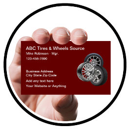 Visitekaartjes voor autobanden