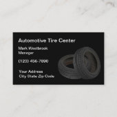 Visitekaartjes voor autobanden (Voorkant)