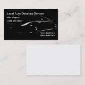 Visitekaartjes voor autocrème (Voorkant / Achterkant)