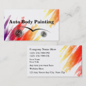 Visitekaartjes voor automatisch carrosseriefiltere (Voorkant / Achterkant)