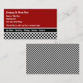 Visitekaartjes voor automatisch detail (Voorkant / Achterkant)