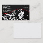 Visitekaartjes voor automatisch vervoer (Voorkant / Achterkant)