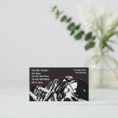 Visitekaartjes voor automatisch vervoer (Staand voorkant)