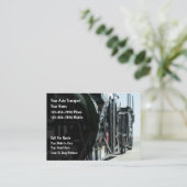 Visitekaartjes voor automatisch vervoer (Staand voorkant)