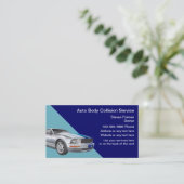 Visitekaartjes voor automatische botsing (Staand voorkant)