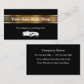 Visitekaartjes voor automatische carrosserierepara (Voorkant / Achterkant)