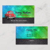 Visitekaartjes voor automatische glasreparatie (Voorkant / Achterkant)