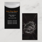 Visitekaartjes voor automatische glasreparatie (Voorkant / Achterkant)