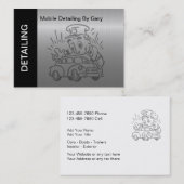 Visitekaartjes voor automatische informatie (Voorkant / Achterkant)