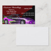 Visitekaartjes voor automatische informatie (Voorkant / Achterkant)