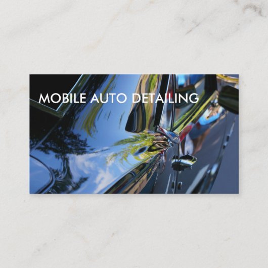 Visitekaartjes voor automatische informatie (Voorkant)