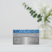 Visitekaartjes voor automatische informatie (Staand voorkant)