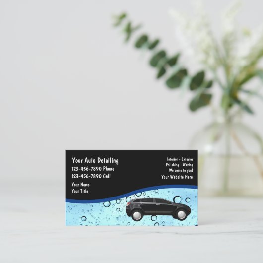 Visitekaartjes voor automatische informatie (Staand voorkant)