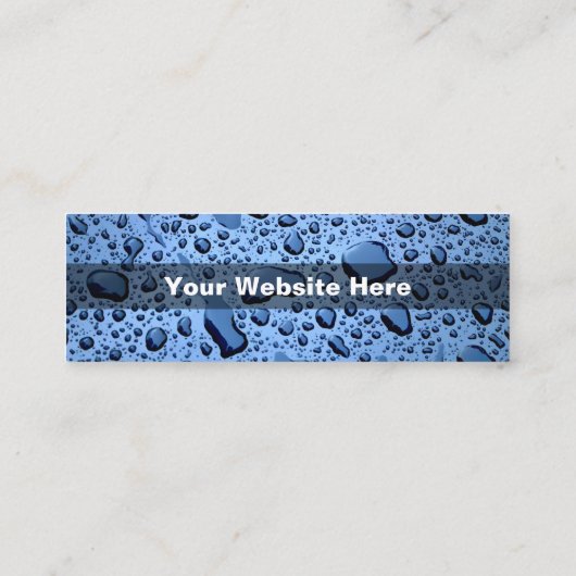 Visitekaartjes voor automatische informatie (Achterkant)