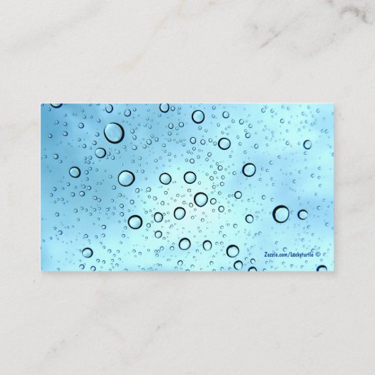 Visitekaartjes voor automatische informatie (Achterkant)