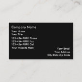 Visitekaartjes voor automatische reparatie (Achterkant)