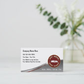 Visitekaartjes voor automatische reparatie (Staand voorkant)