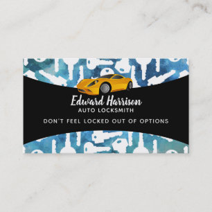 Visitekaartjes voor automatische vergrendeling