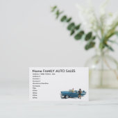 Visitekaartjes voor automatische verkoop (Staand voorkant)