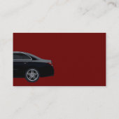 Visitekaartjes voor automatische verzekeringsmakel (Achterkant)