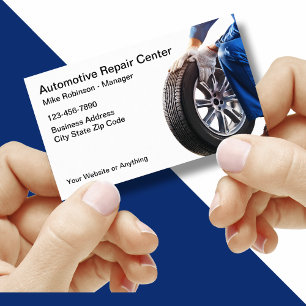 Visitekaartjes voor Automotive Reparatie Diensten