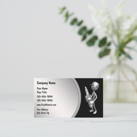 Visitekaartjes voor auto's (Staand voorkant)