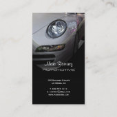 Visitekaartjes voor auto's (Achterkant)