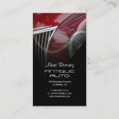 Visitekaartjes voor auto's (Achterkant)