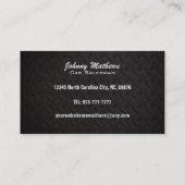 Visitekaartjes voor autotechnici (Achterkant)