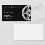 Visitekaartjes voor autothema's (Voorkant / Achterkant)