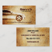 Visitekaartjes voor autoverhuur (Voorkant / Achterkant)