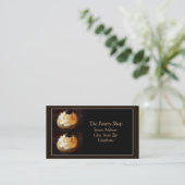 Visitekaartjes voor bakken/banketbakkers (Staand voorkant)