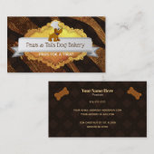 Visitekaartjes voor bakkerij (Voorkant / Achterkant)