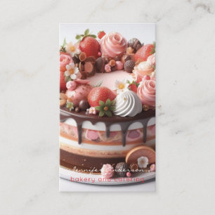 Visitekaartjes voor bakkerij