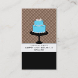 Visitekaartjes voor bakkerij- of gakeontwerpers