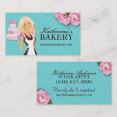 Visitekaartjes voor bakkerijen (Voorkant / Achterkant)