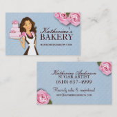 Visitekaartjes voor bakkerijen (Voorkant / Achterkant)